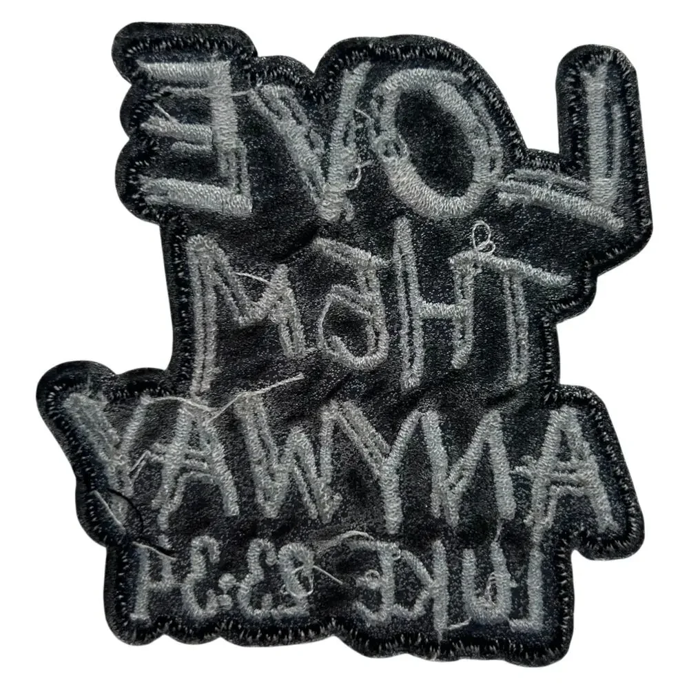 Love Them Anyway Iron On Patch